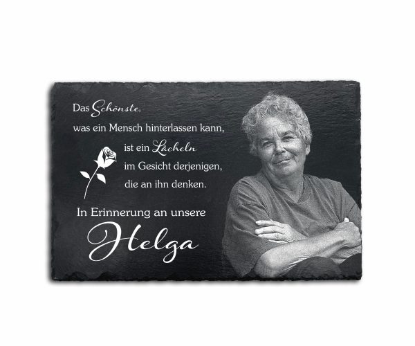 Gedenktafel rechteckig